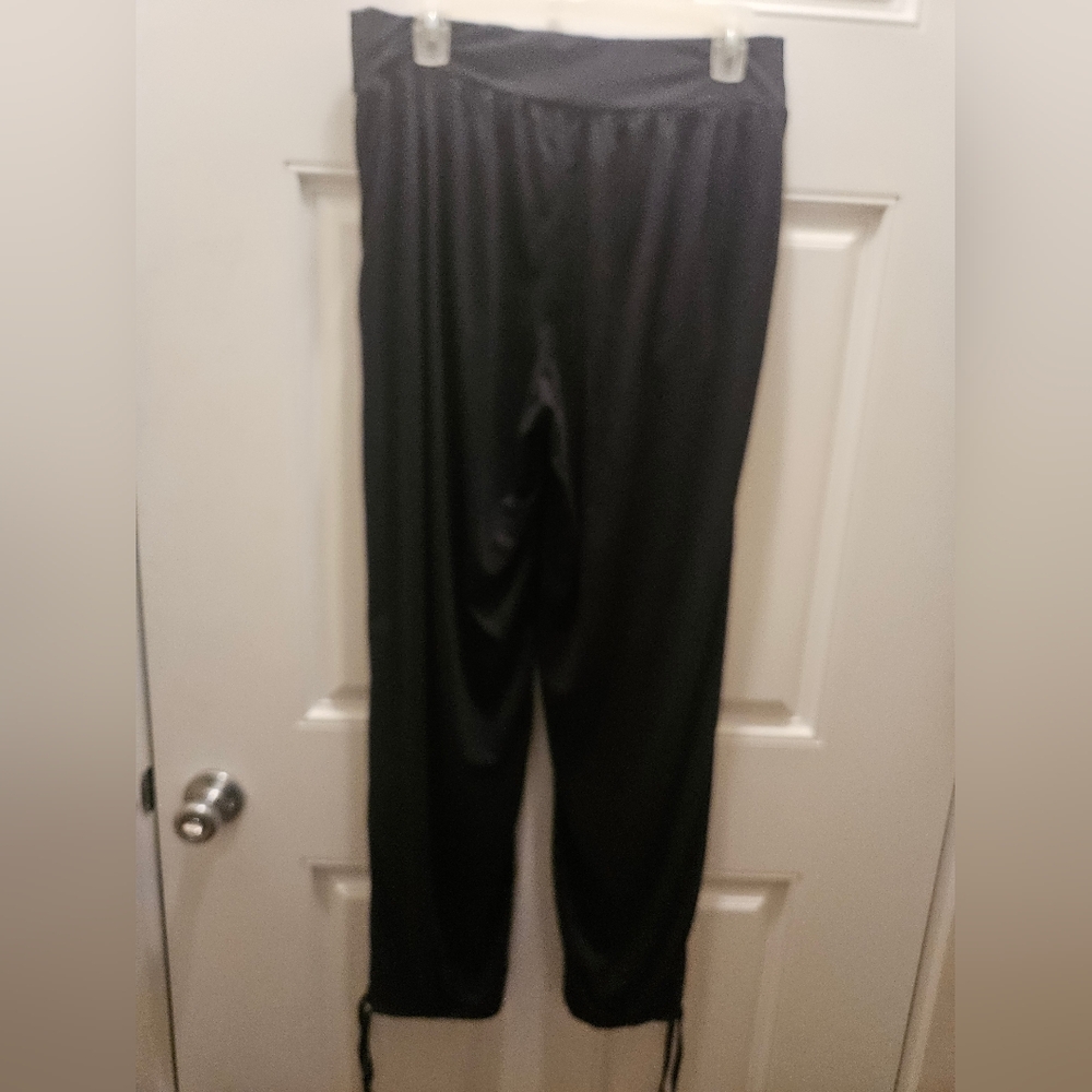 Black Drawstring Pants - image 3